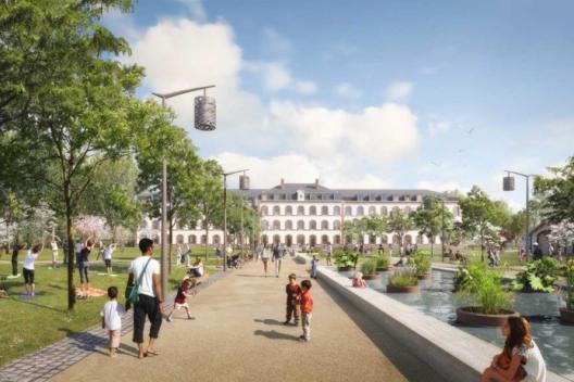 Réhabilitation extérieur de la caserne KELLERMAN