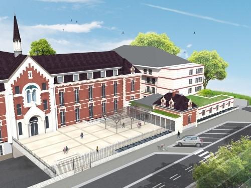 Rénovation existant + extension de 84 lits  en site occupé - Briare (45)